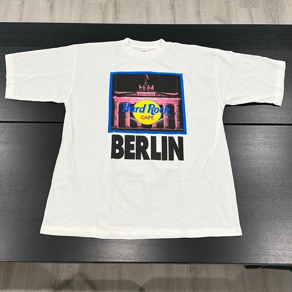 Hark Rock Cafe Berlin Vintage T-Shirt - XL - Picture 1 of 8
